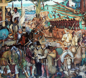 Spanish conquistadors