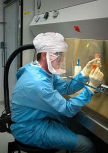 A virology lab